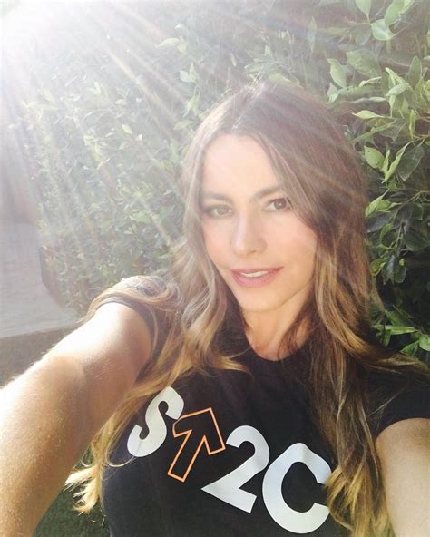 Sofia Vergara 's caffeine intake is apparently at an all-time high. The actress made quite the statement on Wednesday in honor of National Coffee Day by sharing a picture of herself covered in ...